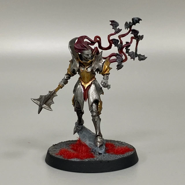 Figurine Warhammer Von Carstein - Vampire Seigneur - Oop 98 - Peinte - Occasion
