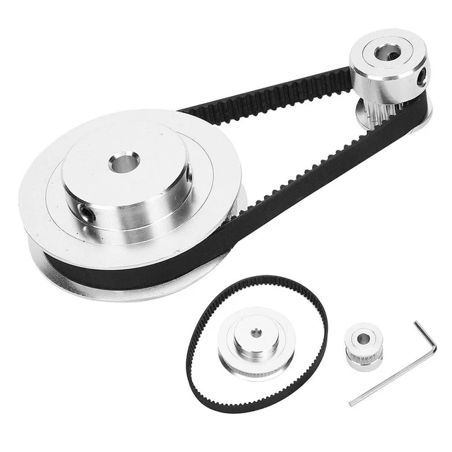Synchrone Roue Courroie Poulie de Distribution Closed Boucle 20/60 Dents