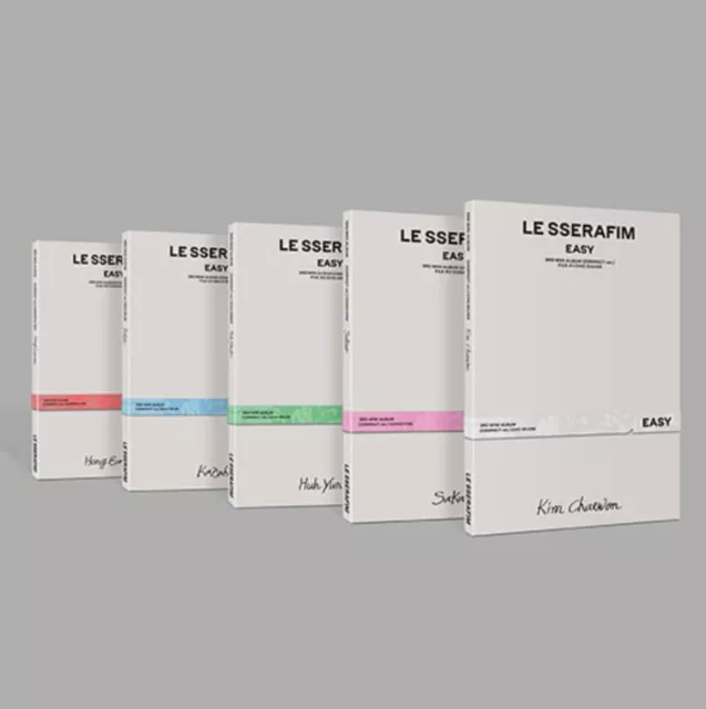LE SSERAFIM 3rd Mini Album EASY Compact Version Sealed Brand New HYBE KPOP