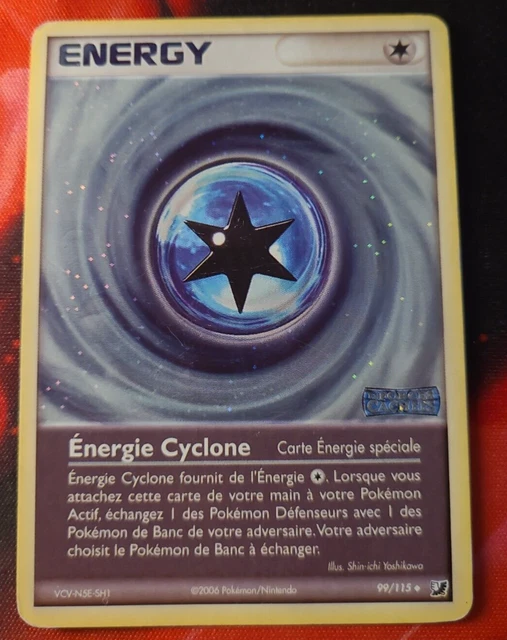 Pokemon - Energie Cylcone Holo Reverse 99/115 - Ex Forces Cachées - Français Fr