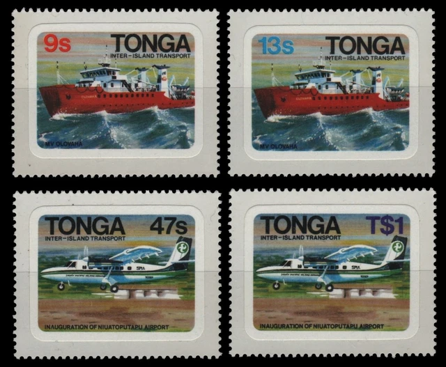 Tonga 1982 - Mi-Nr. 816-819 ** - MNH - Transport