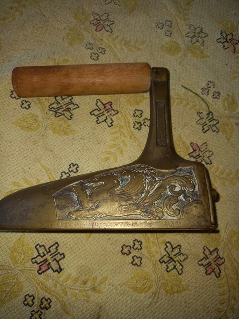 Fer 3 Ancien Cochrane – R. Pagan Aberdour – Manche Bois Caryer – Vintage