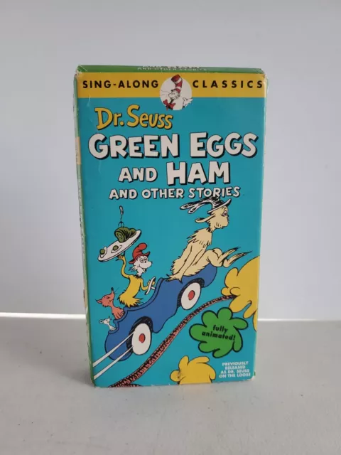 Green Eggs And Ham And Other Stories Vhs Dr Seuss Sing Along Songs