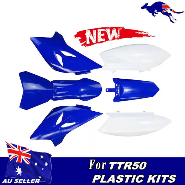 6pcs TTR50 For Fender Fairing Plastic Kit For Yamaha TTR 50 TTR50 50cc Dirt Bike