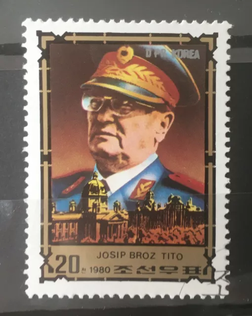 Timbres '' Mort de Tito (1892-1980) " (Neuf)