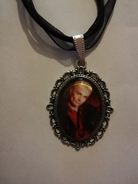 Spike Buffy The Vampire Slayer Cameo Necklace Fashion Horror Jewellery