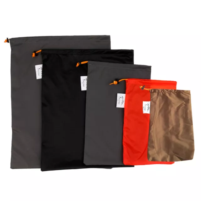 5x Drawstring Stuff Sack Travel Camping Gadgets Accessories Bag