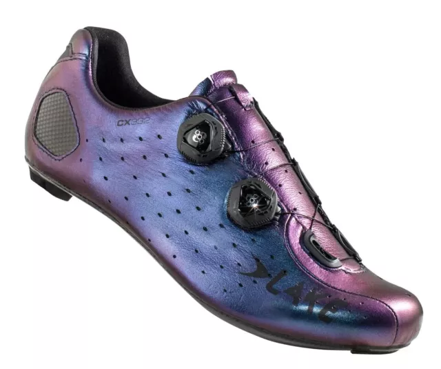 Lake CX332 Cycling Shoe UK 6 Chameleon Blue Road Cycling Shoe EU 39 New