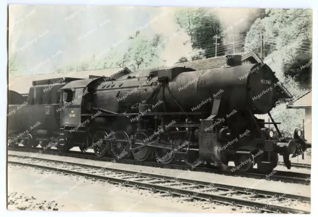 Altes Großfoto Dampflok Österreich BBÖ GKB ÖBB 152.3367 Bahnhof Tender 