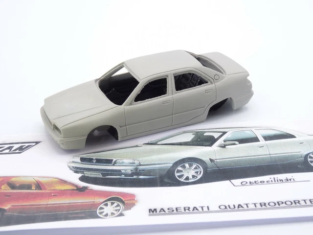Kit Maquette Alezan Models - Maserati Ghibli 1997 - 1/43 - Résine Grise - Neuf