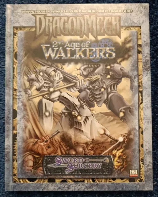 DragonMech: 2nd Age of Walkers, Hardcover, Sword Sorcery, D20, RPG