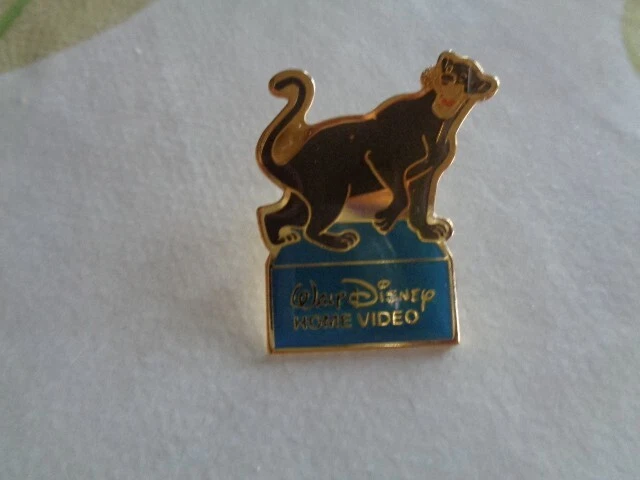 Disney The Jungle book Bagheera Home Video issued metal lapel pin