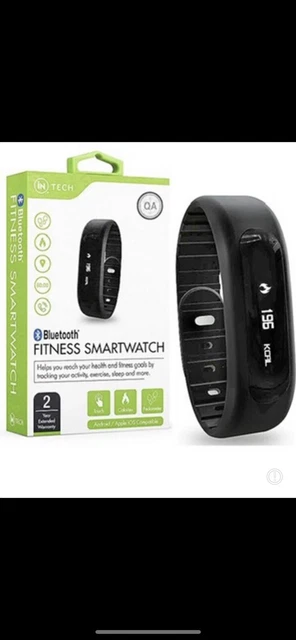 IN TECH- BLUETOOTH Fitness Smart Bracelet Touch,Calories,Pedometer
