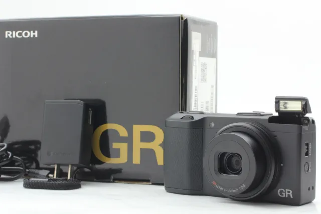 [TOP MINT in BOX] RICOH GR 16.2MP Digital Compact Camera APS-C Black From JAPAN