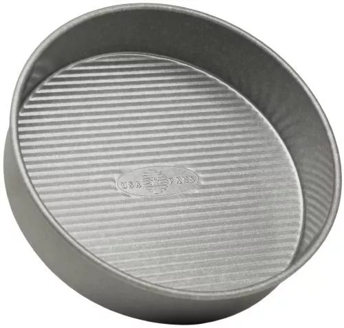 USA Pan Bakeware Round Cake Pan, 9 inch, Nonstick & Quick Release Coating, 9-...