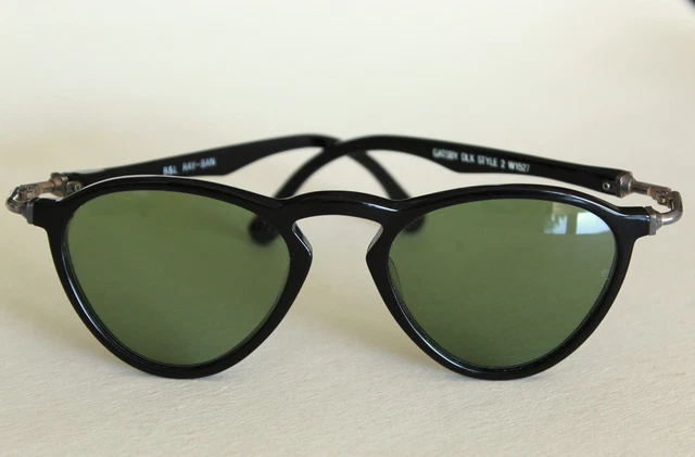 Rari occhiali da sole B&L Ray Ban GATSBY DLX STYLE 2 TEACUP RB3 lenti TOP