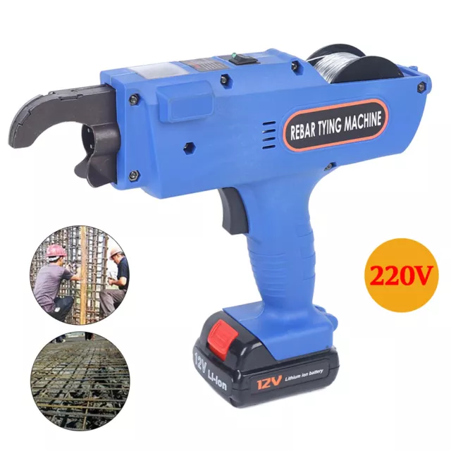 Rebar Tying Machine Handheld Automatic Rebar Tier Tying Steel Strapping 8-34mm