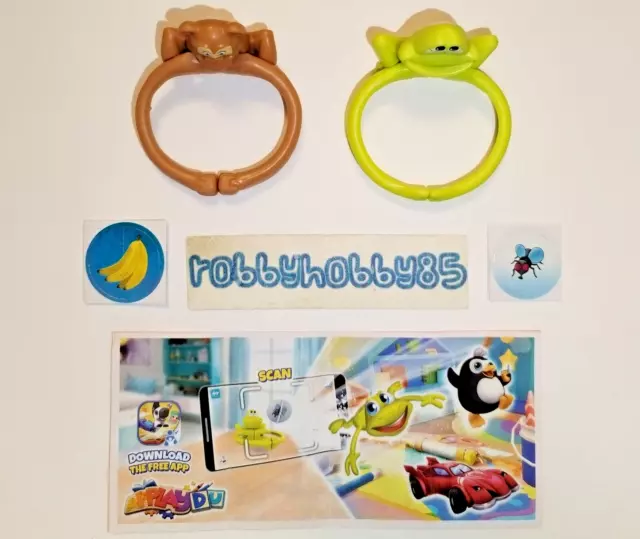 Serie Completa Sticky Games Vt070 - Vt071 + 2 Bpz Kinder Sorpresa Italia 2023/24