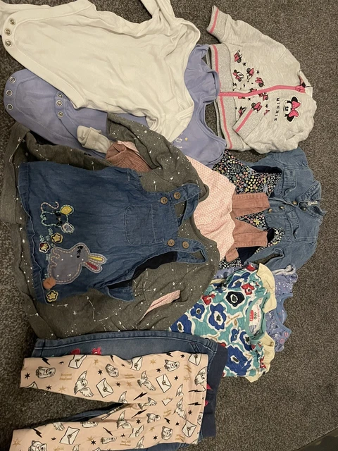 Baby Girls Clothes Bundle Age 6-9 Months