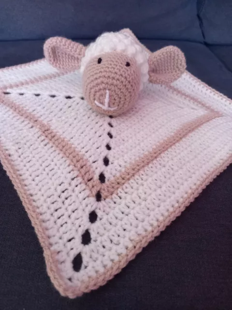 Doudou Mouton Fait Main Au Crochet