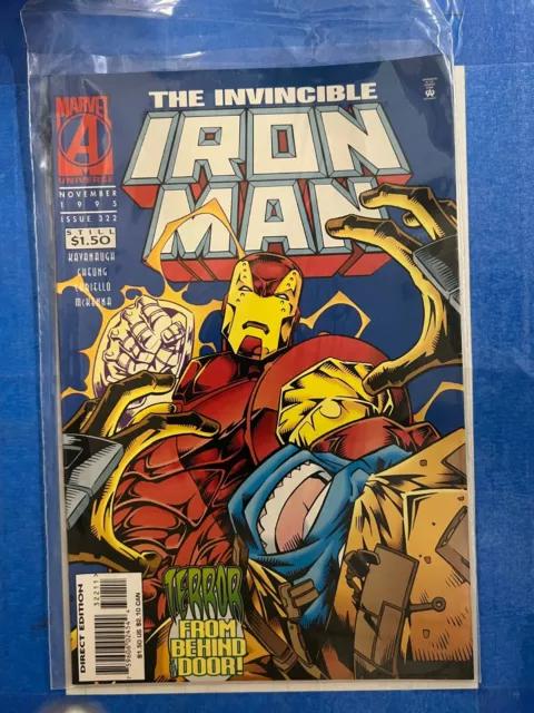 Invincible Iron Man #322 Marvel Comics Terror From Behind the Door 1995 | Combin