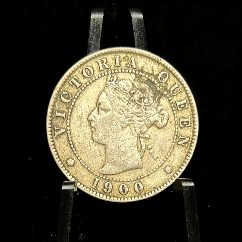 1900 - Jamaica - 1/2 Penny Coin