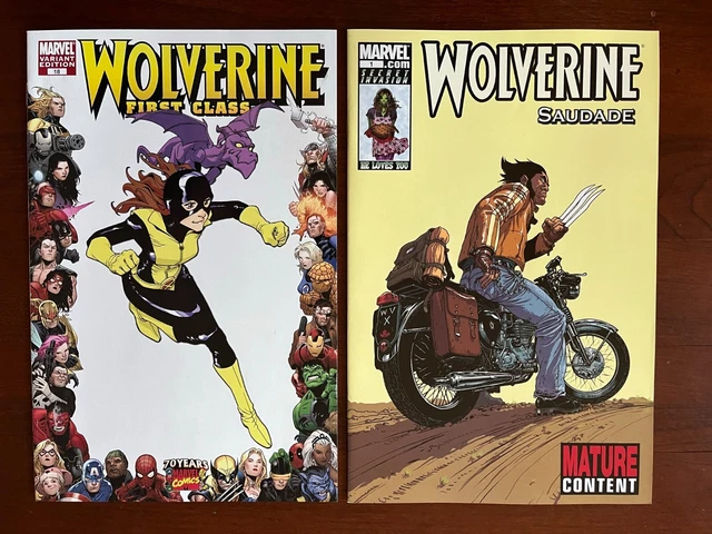 Wolverine 1 2 X-Force Max specials one shots series end of run Marvel comic lot