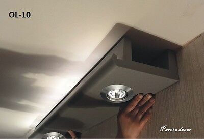 18 Metros + 6Ecken Foco LED Perfil Moldura de Estuco para Iluminación Indirecta