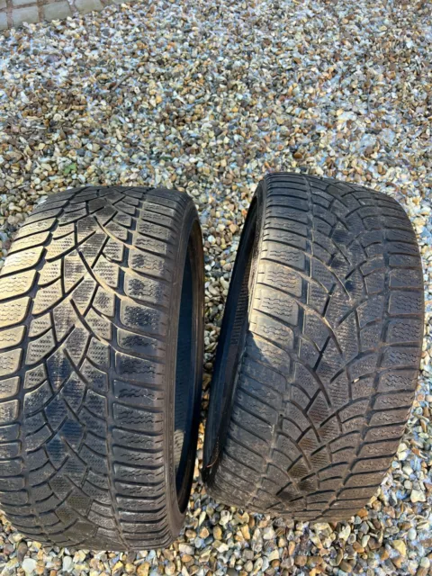 255 35 r19 Dunlop Sport winter tyres x 2