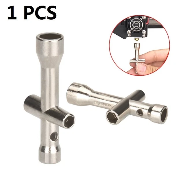 Croce stampa 3D M2/M2.5/M3/M4 alta qualità durevole mini strumento argento