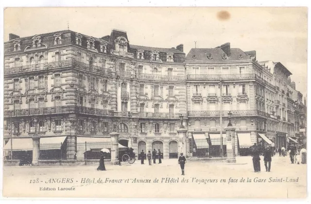 CPA 49 - ANGERS (Maine et Loire) - 128. Hôtel de France et Annexe de l'Hôtel