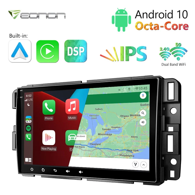 Car Radio For Chevrolet Silverado Android 10 8-Core DSP Carplay 4G WIFI GPS Navi