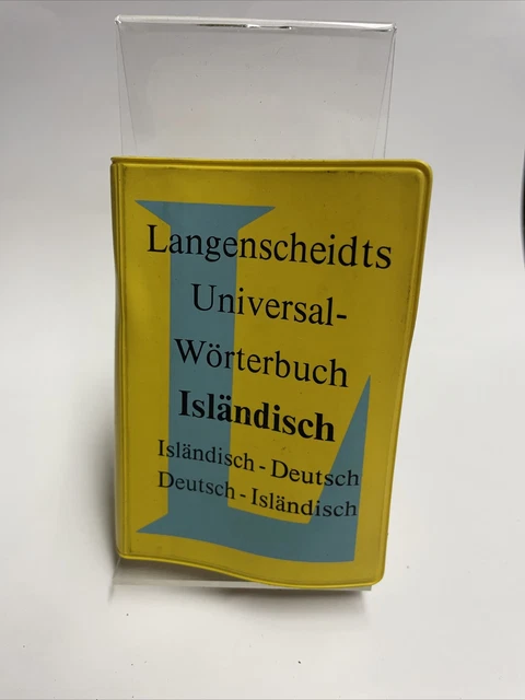 Langenscheidt Universal-Wörterbücher. Fremdsprache-Deutsch /Isländisch