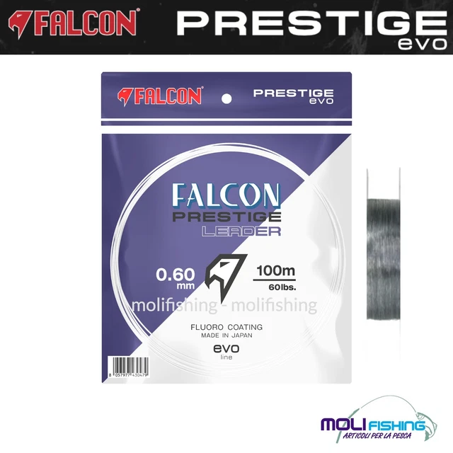 Fil à Pêche Falcon Prestige 300 MT Fluorocoating – 300 M, Haute Résistance, étanche Et Durable (diamètres 0.14-0.35 Mm) - 5