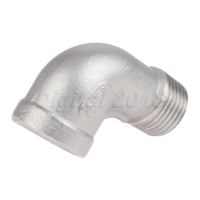 304 Stainless Steel 1/2" Female x 1/2" Male street Elbow Pipe Fitting Threaded