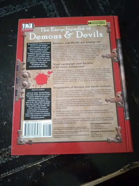 Encyclopedia of Demons and Devils (d20 System; FAF2004) Fast Forward d20 Fast Fo 2