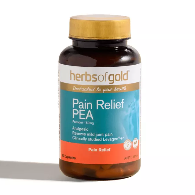 Herbs of Gold Pain Relief PEA | 30 Capsules