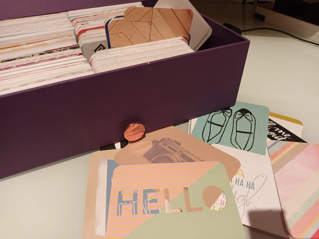 250 No. Tarjetas de diario 3x4 (1) - NUEVAS
