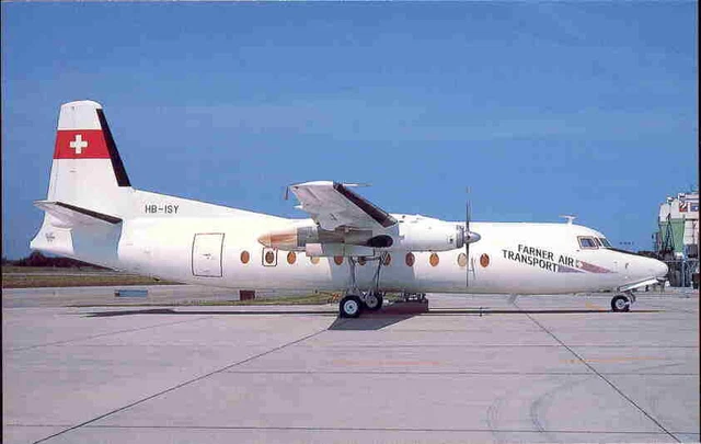 (czt) Farner Air Transport: Fokker F27 Friendship 500