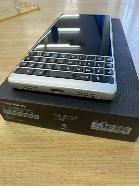 BLACKBERRY KEY2 BBF100-8 Used White Japan $499.33 - PicClick CA