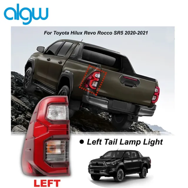 Luz trasera trasera izquierda N/S LED para Toyota Hilux Revo Rocco SR5 2020-2024