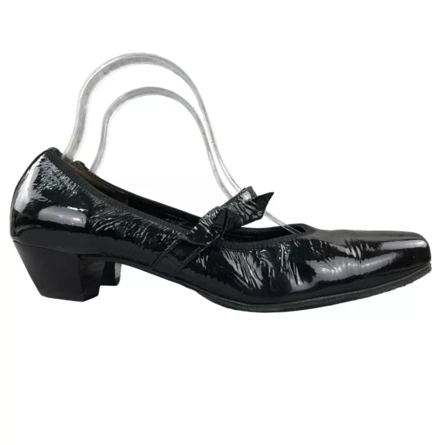 Paul Green Women's Size 38 (US 7.5) Alec Black Patent Leather Mary Jane Shoes