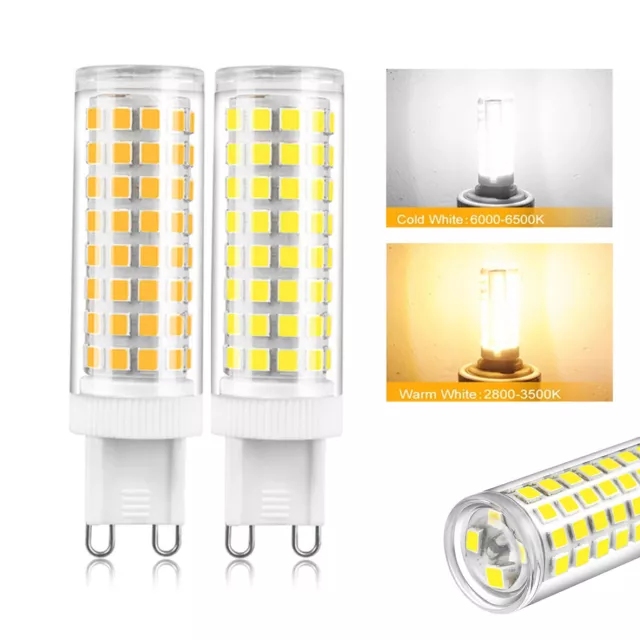G9 LED Birne 10W Kapsel Licht ersetzen Halogen Glühbirnen warm kühl weiß 220V SMD2835