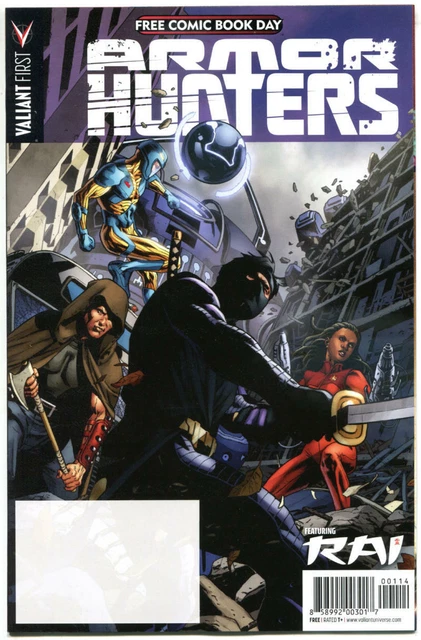 ARMOR HUNTERS #1, FCBD, VF/NM, Valiant, Ria, 2014, unread, more Valiants in stor