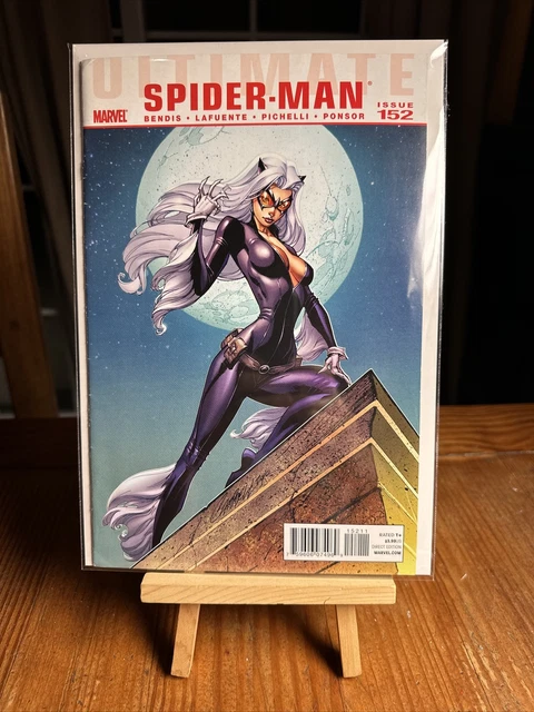 ULTIMATE SPIDER-MAN #152 J Scott Campbell Cover 2011 VG/FN Ultimate Black Cat
