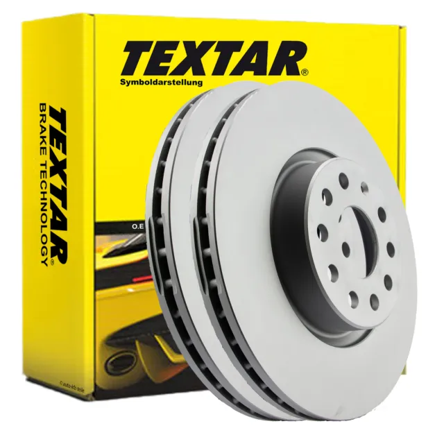 TEXTAR Bremsscheiben Audi A1, SEAT Arona, Ibiza V VW Polo, T-Cross Ø276mm Vorn