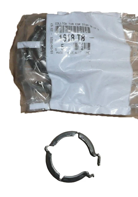 Clip Durite D’eau Pour Peugeot, Citroën, MINI | Compatible 1.4 VTi, 1.6 VTi, 1.6 THP | Équivalent 1319N5, 11537548652 - 2