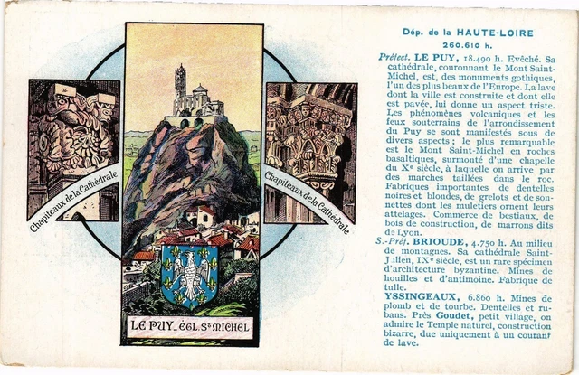 CPA Dep. de la Haute-Loire - Prefect Le PUY - BRIOUDE - YSSINGEAUX (202747)