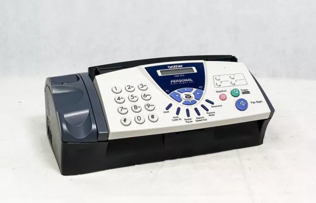 Brother FAX-575 Personal Office Fax Machine, Phone, Copier Machine, No Handset