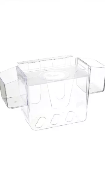 Lion Heart Acrylic Baby Diaper Organizer Holder Storage Caddy